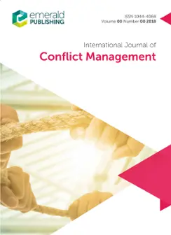 IJCM - International Journal of Conflict Management 